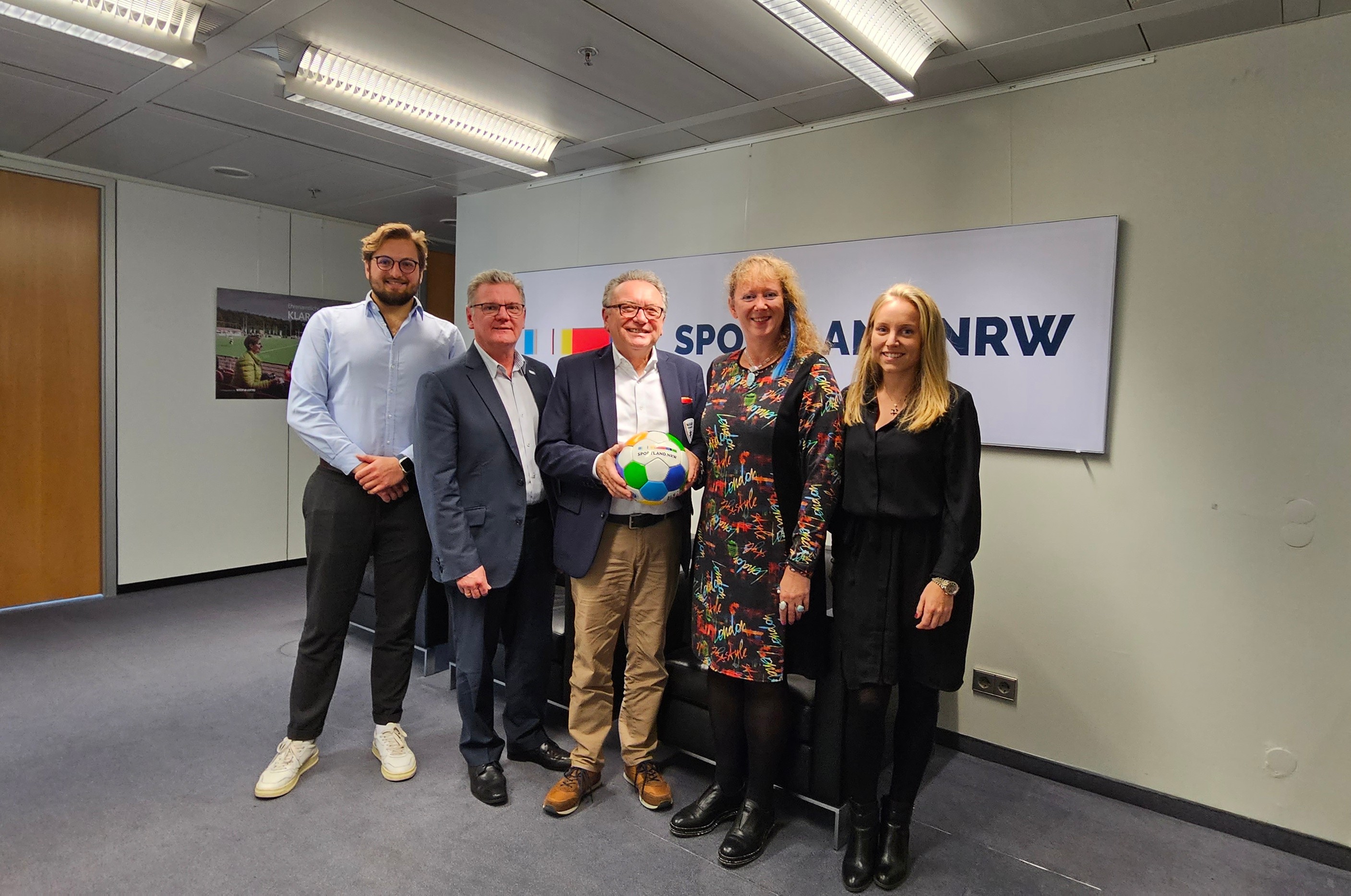 Intensiver Austausch mit Makkabi NordrheinWestfalen Sportland.NRW