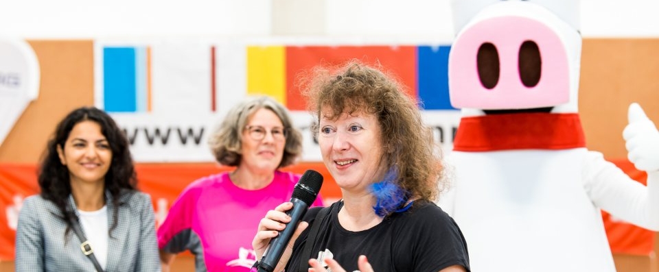 Staatssekretärin für Sport und Ehrenamt des Landes Nordrhein-Westfalen, Andrea Milz