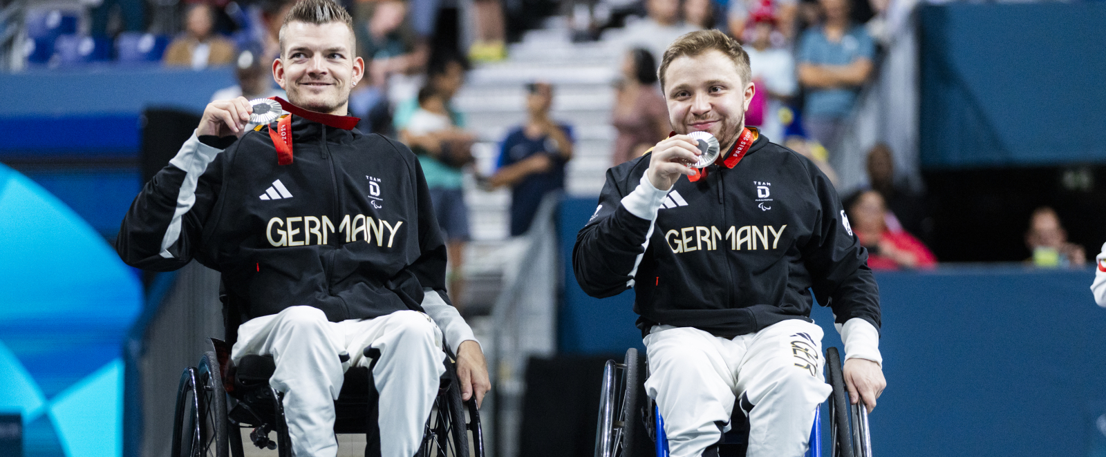 Silber für Para Tischtennis-Doppel Baus und Schmidberger