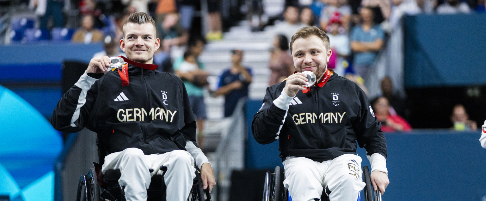 Silber für Para Tischtennis-Doppel Baus und Schmidberger