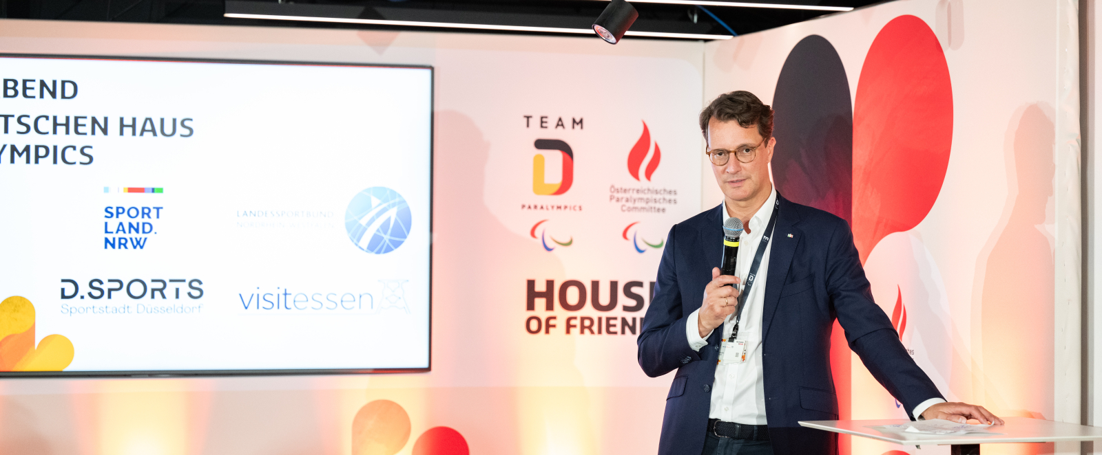 Stimmungsvoller NRW-Abend im Deutschen Haus bei Paralympics in Paris