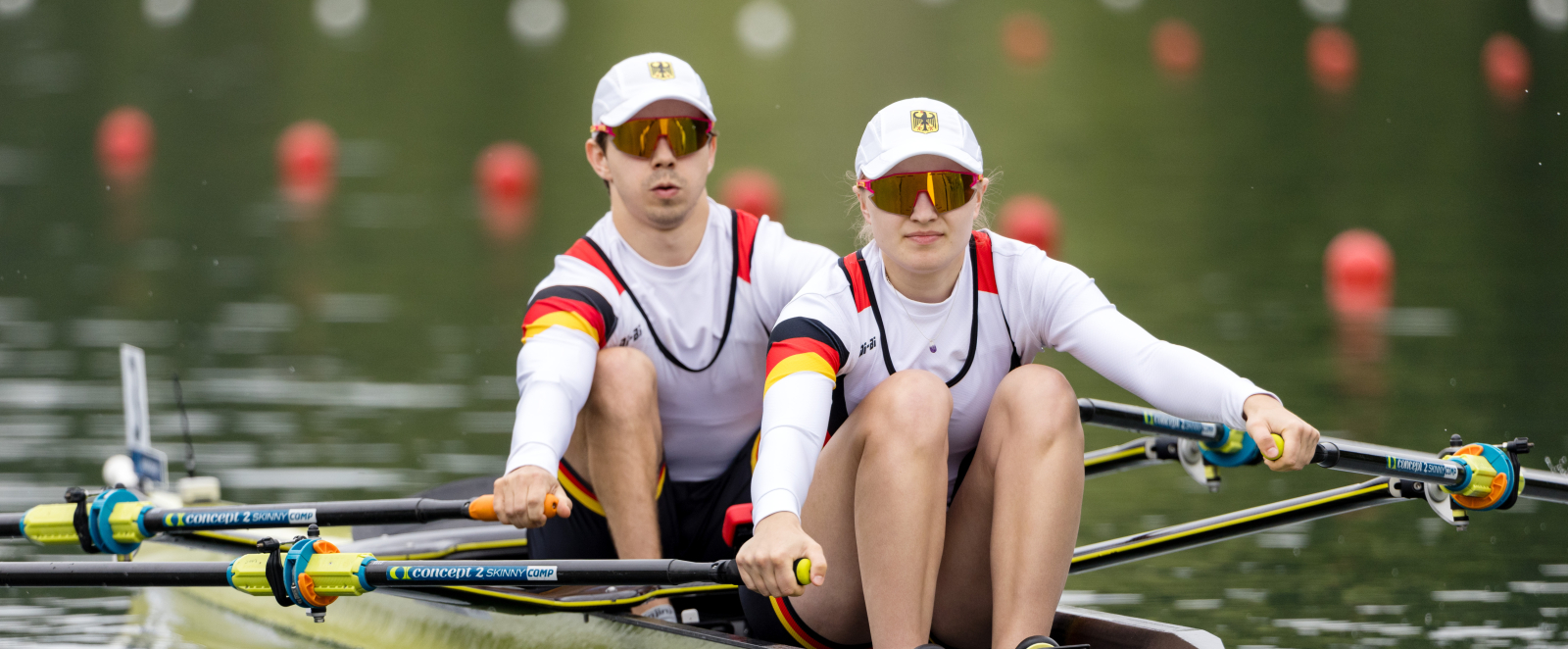Krumbein und Helmich holen einzige deutsche Rudermedaille