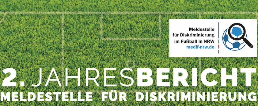Die Meldestelle für Diskriminierung im Fußball in NRW (MeDiF-NRW) veröffentlicht 2. Jahresbericht zu Diskriminierungsdynamiken im Fußball auf NRW-Landesebene