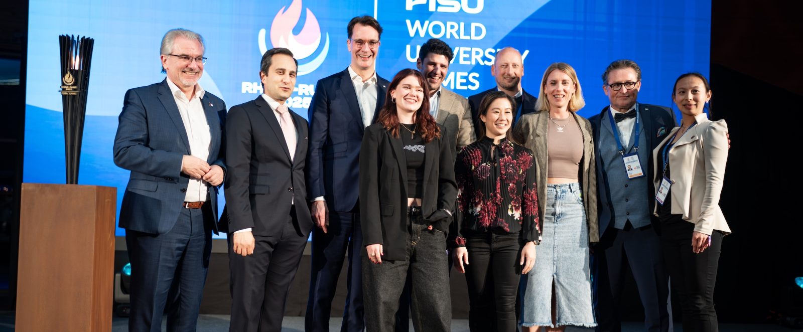100 Tage bis zu den Rhine-Ruhr 2025 FISU World University Games