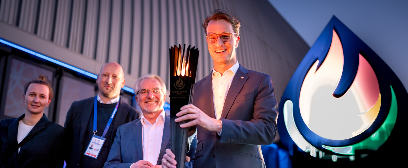 100 Tage bis zu den Rhine-Ruhr 2025 FISU World University Games