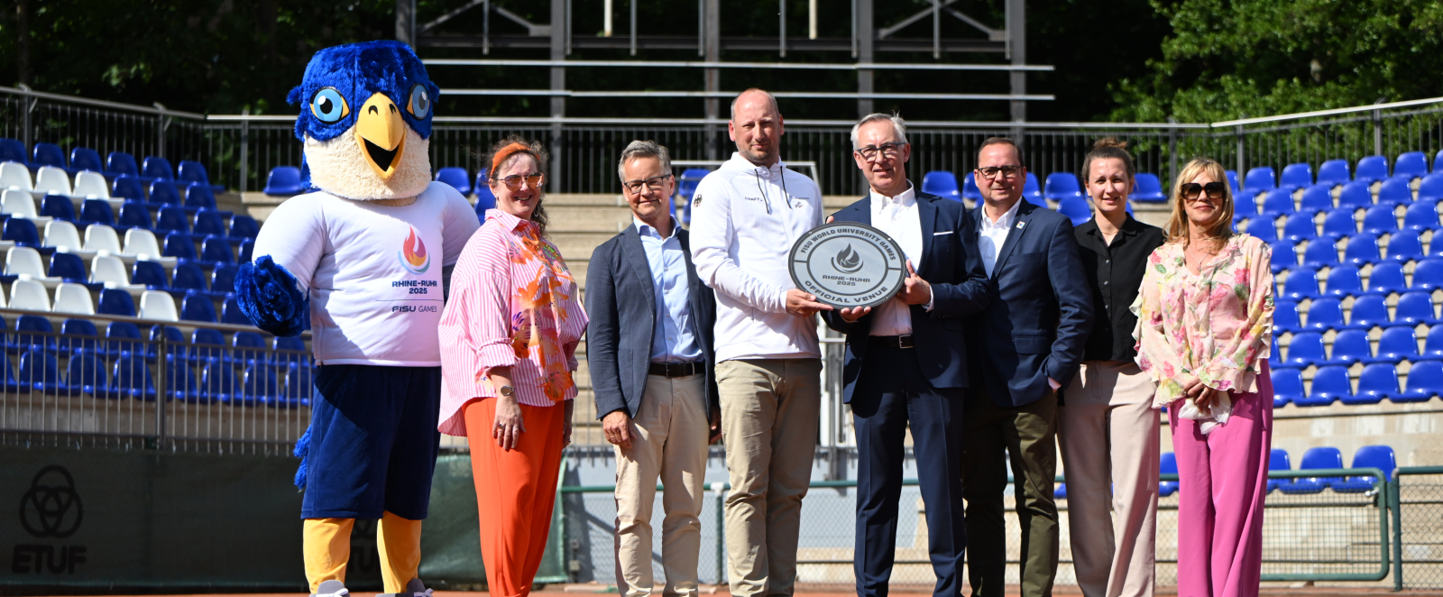 Staatssekretärin Milz eröffnet modernisierte Tennisanlage des ETUF