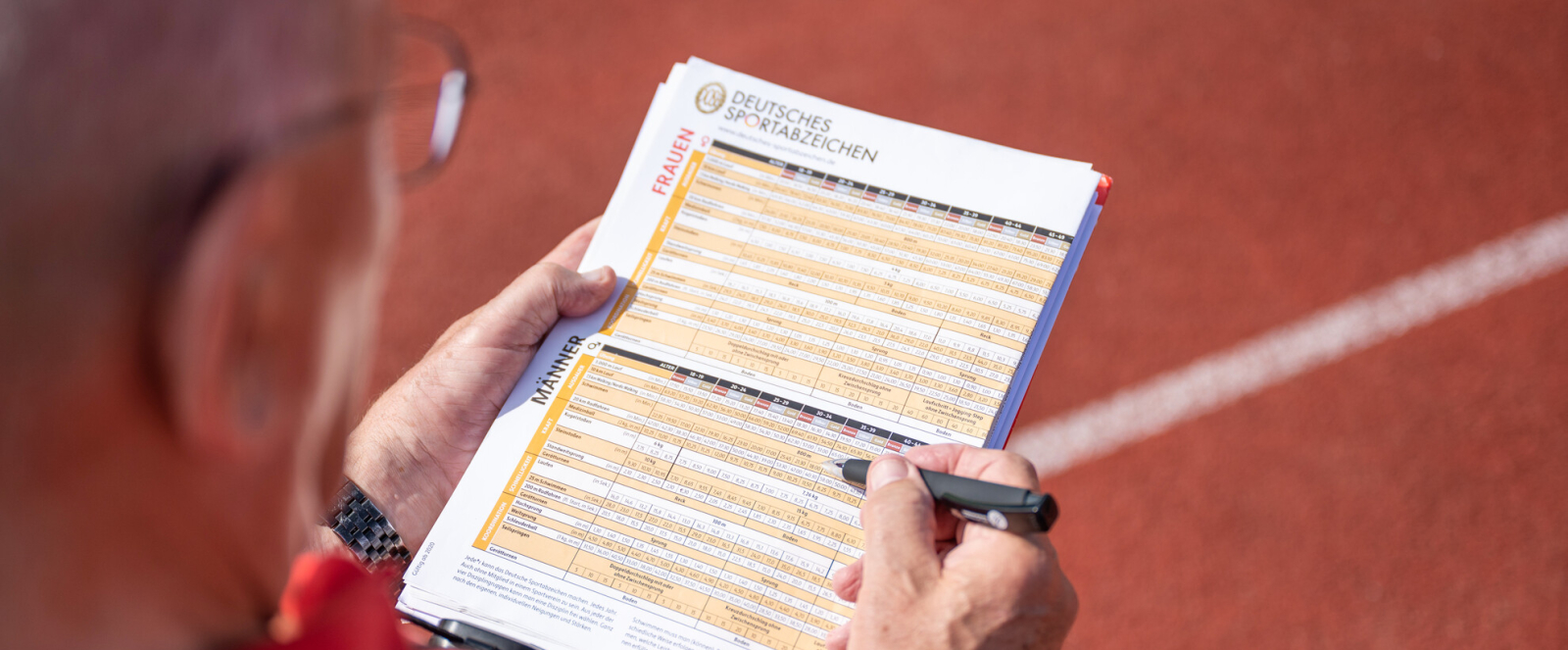 Bild der Wertetabellen des Deutsches Sportabzeichens