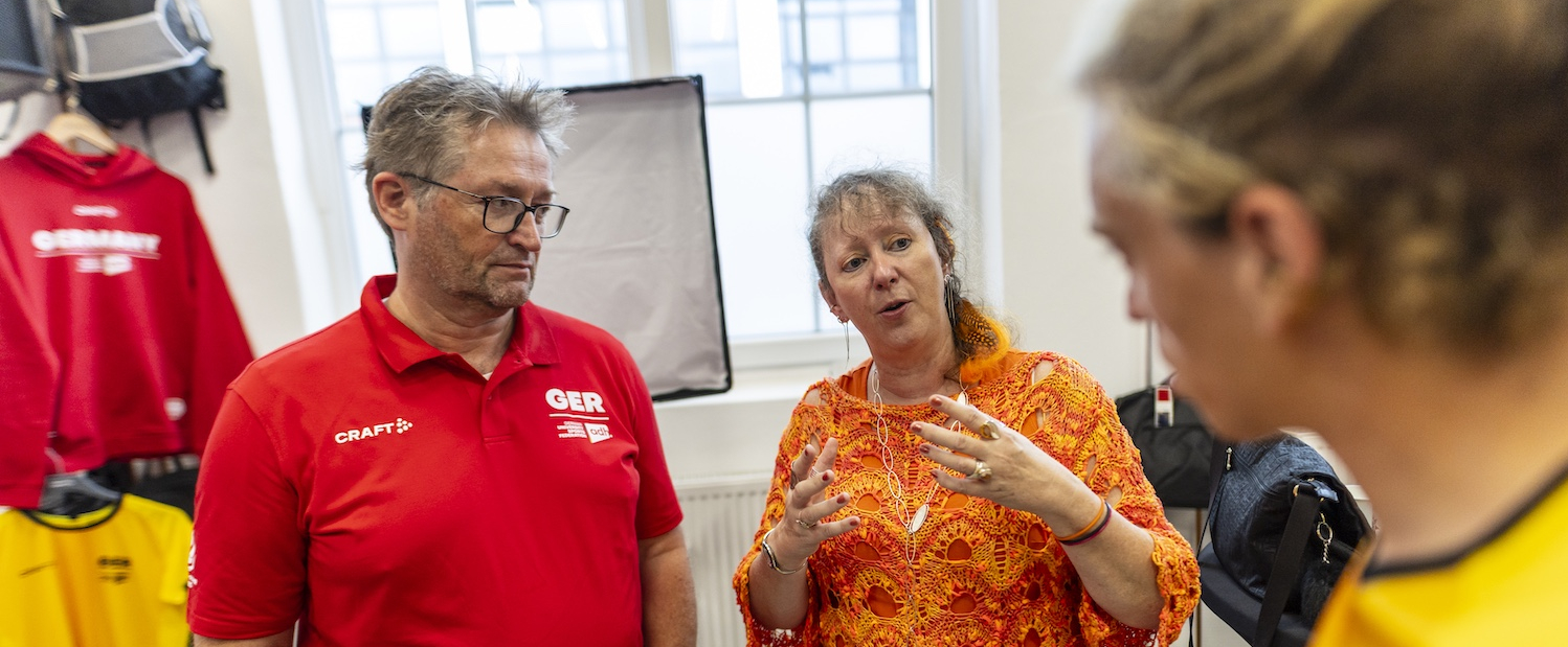 Foto von der Einkleidung