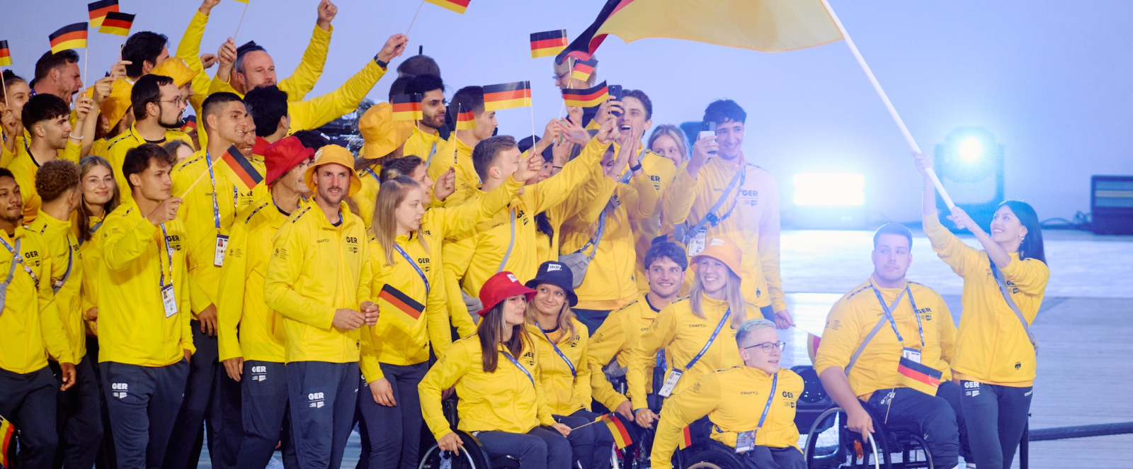 Einlauf des Team Studi