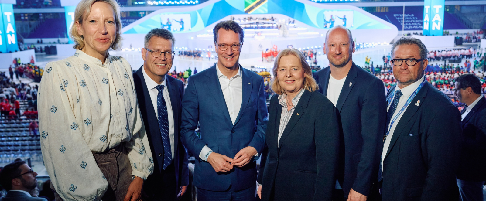 Ein Bild von der Eröffnungsfeier