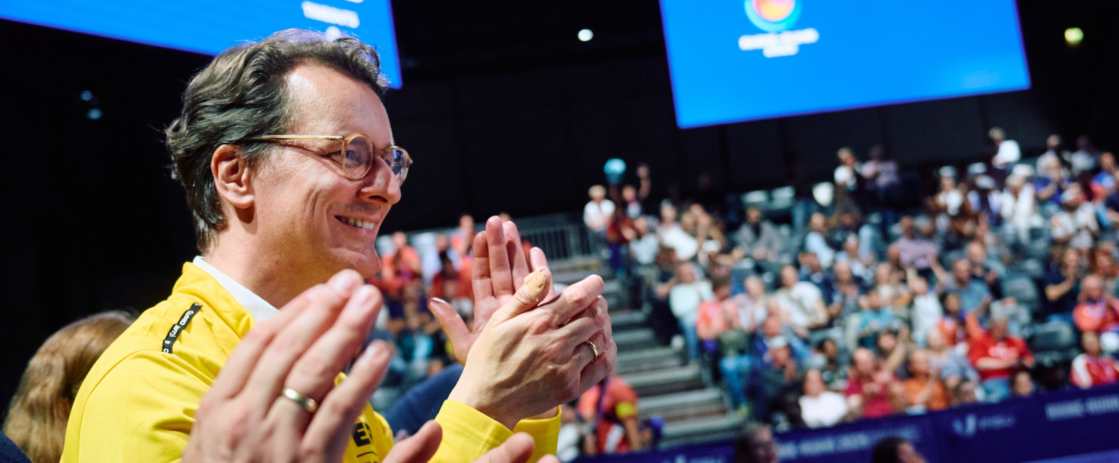 Ministerpräsident Wüst startet mit Gästen Geländetour rund um die Jahrhunderthalle im Zeichen von Sport, Jugend und internationalem Austausch