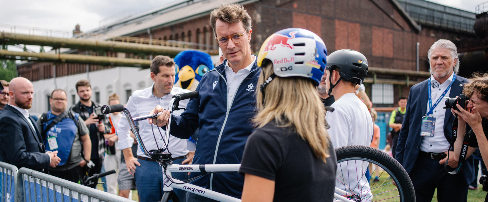 MP Hendirk Wüst bei den RUHR Games