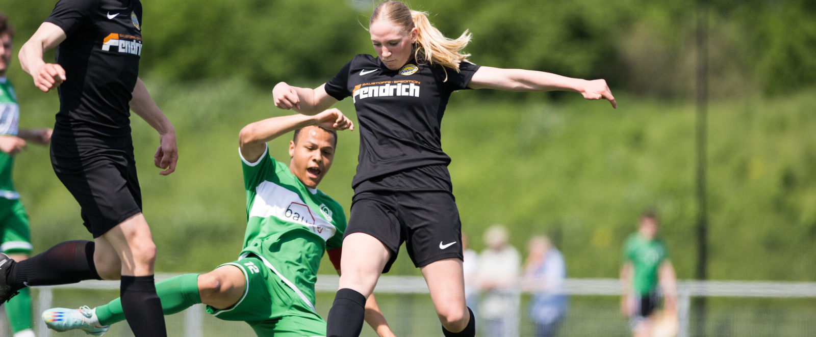 Malin Tehnhagen in Aktion