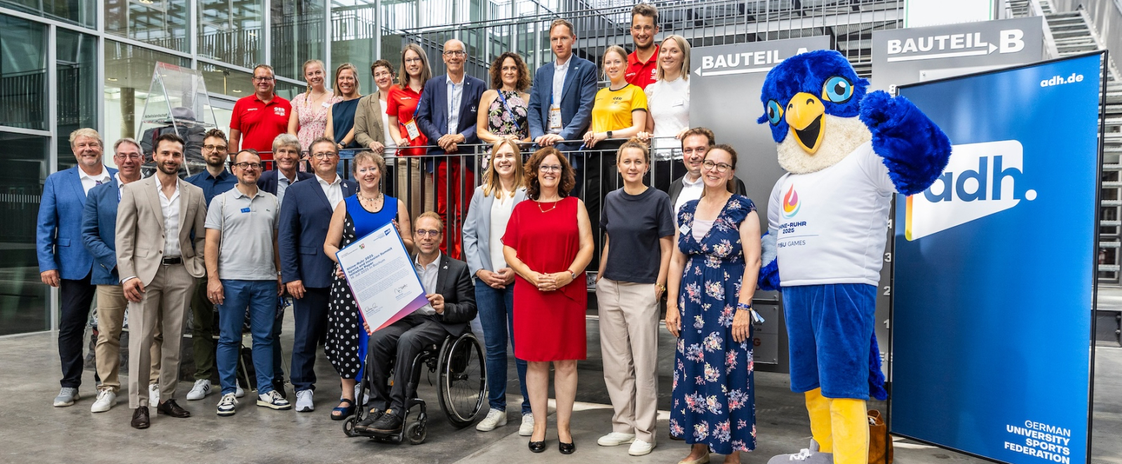 Teilnehmende am Sports and Inclusion Summit