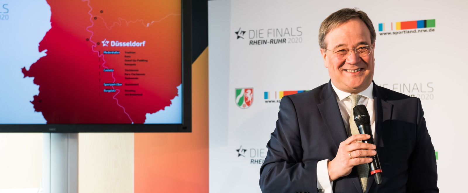 Armin Laschet bei der Pressekonferenz