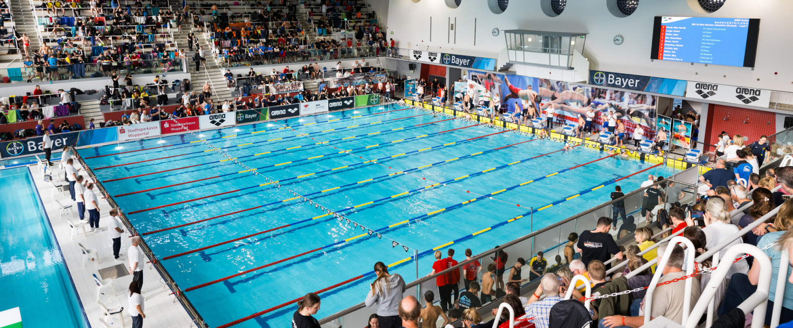 Schwimmbad von innen