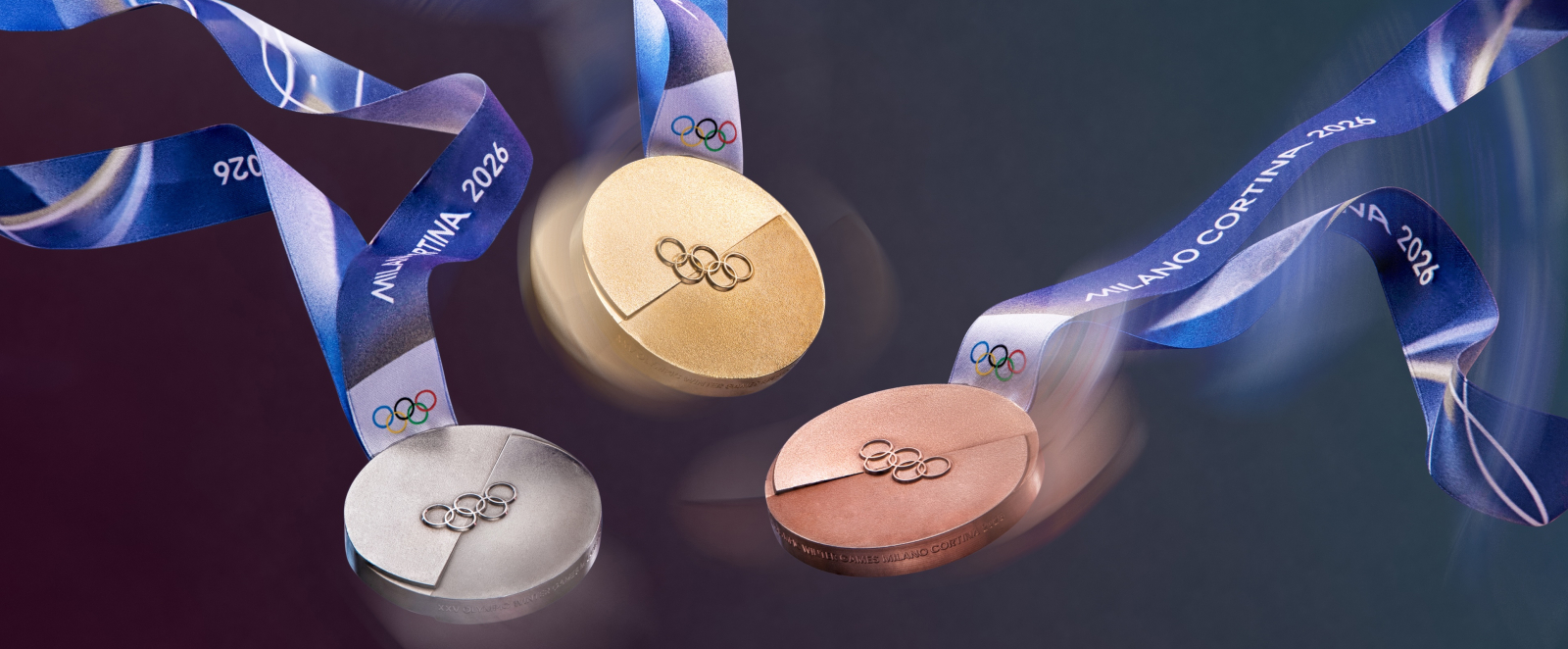 Grafik der Medaillen bei den Olympischen Spielen in Mailand Cortina