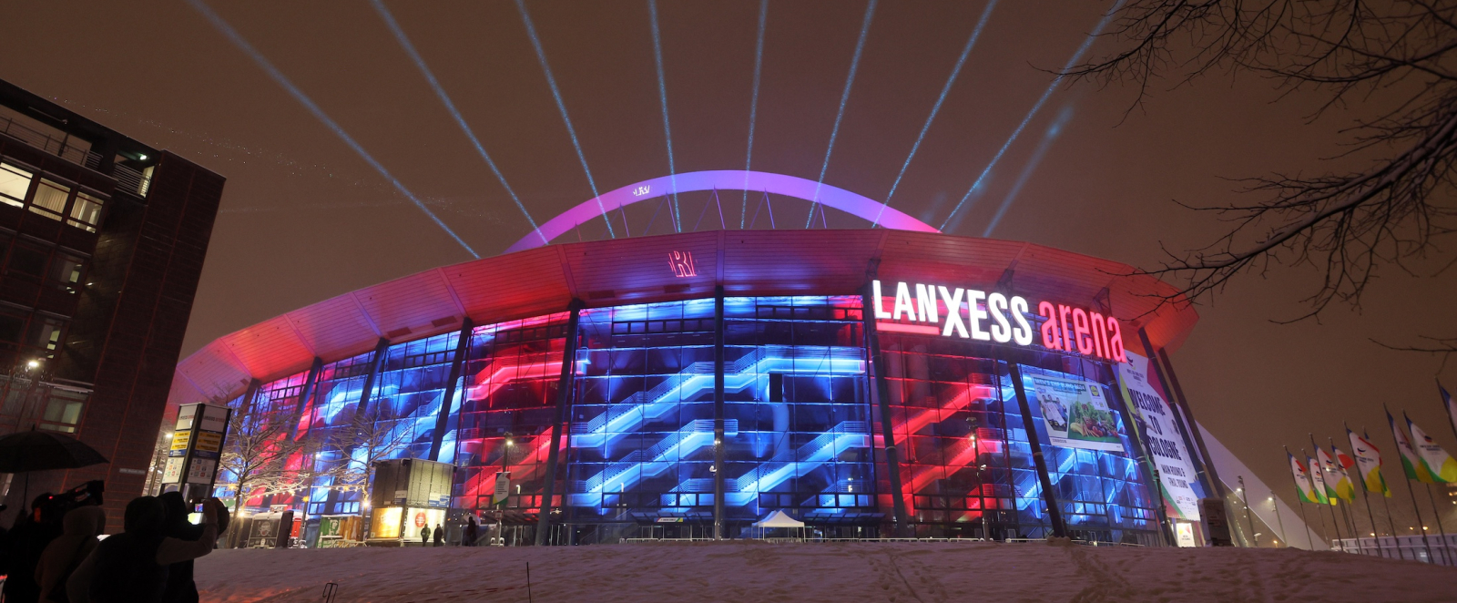 Die Lanxess Arena in Köln