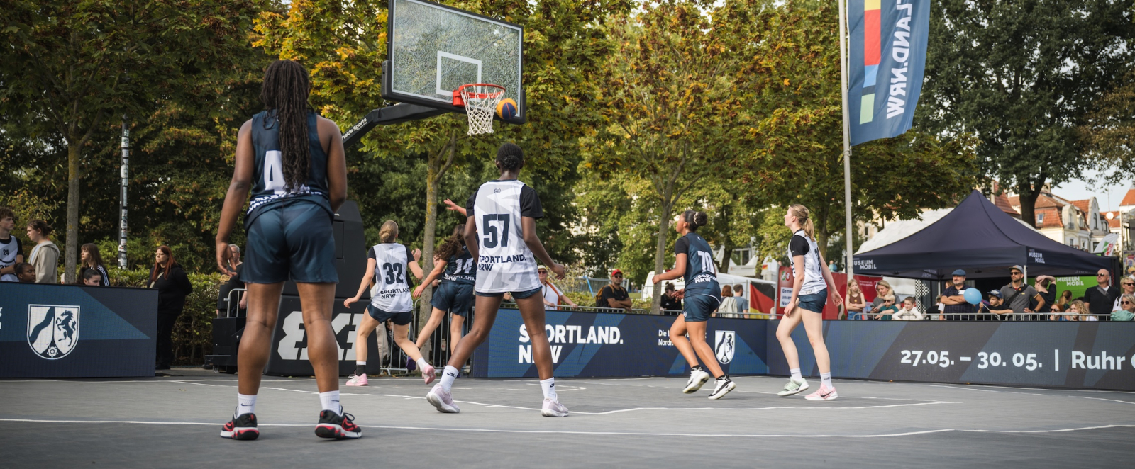 Spielbild beim 3x3 United Cup bei Tag der Deutschen Einheit
