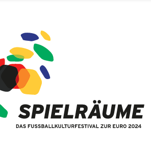 Logo der Spielräume im Dortmunder Fußballmuseum