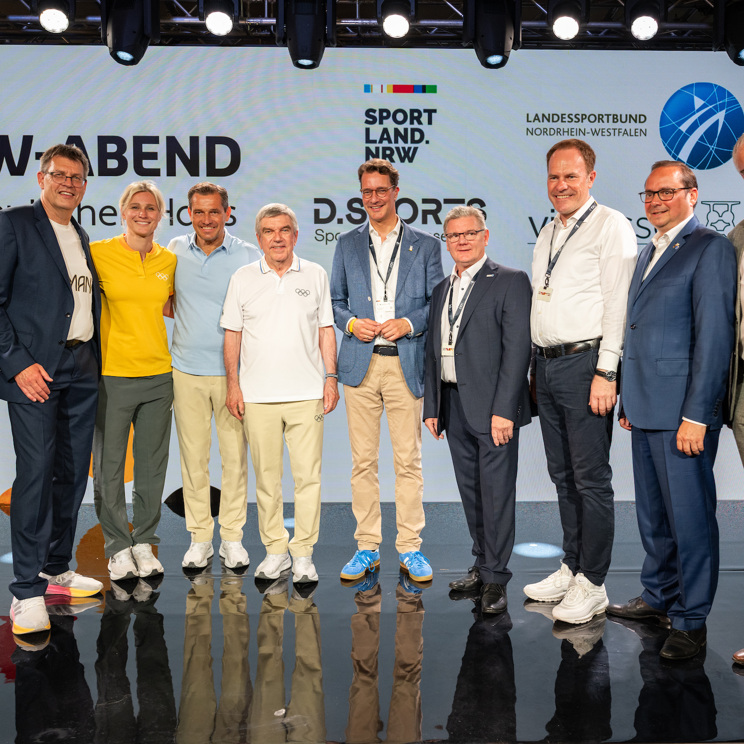 IOC-Präsident Dr. Thomas Bach zu Besuch bei NRW-Abend im Deutschen Haus in Paris