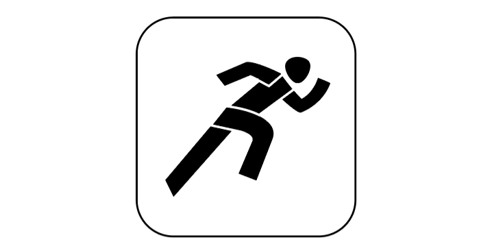 DOSB-Piktogramm Leichtathletik