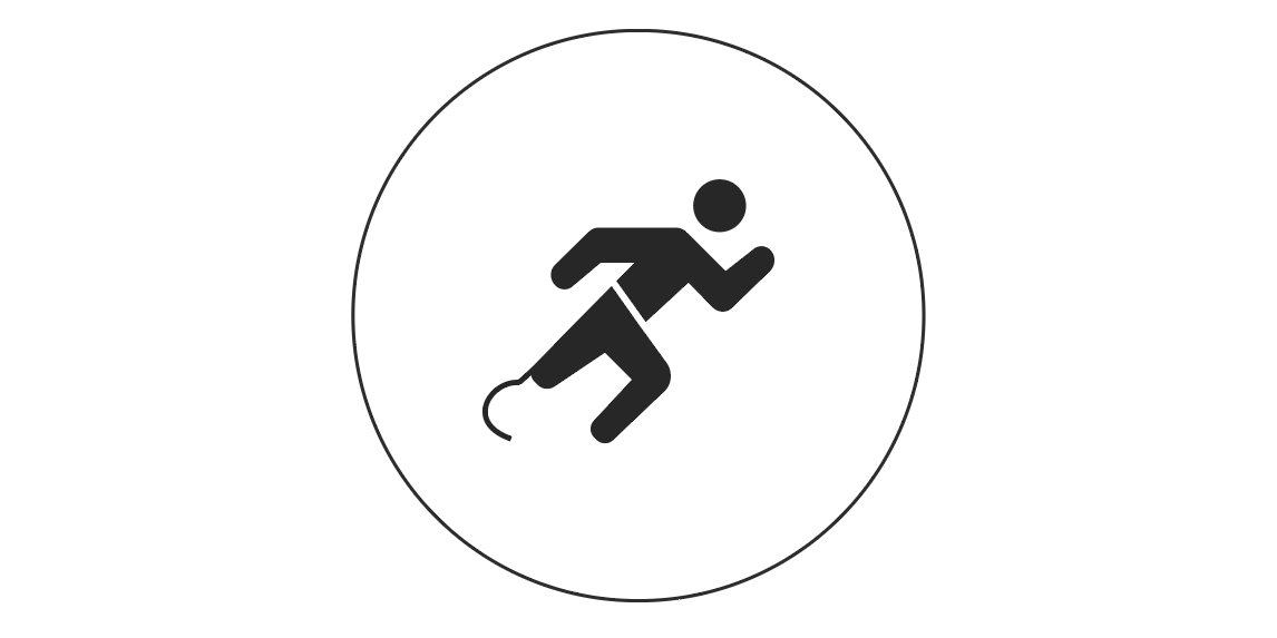 DBS-Piktogram Leichtathletik