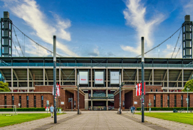 Das Rheinenergie Stadion in Köln von Außen