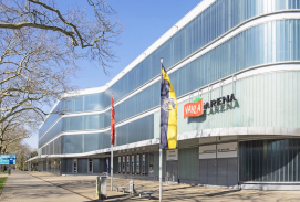 Yayla-Arena in Krefeld von außen