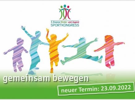 Terminankündigung 3. Essener Kinder- und Jugendsportkongress: „Gemeinsam bewegen“