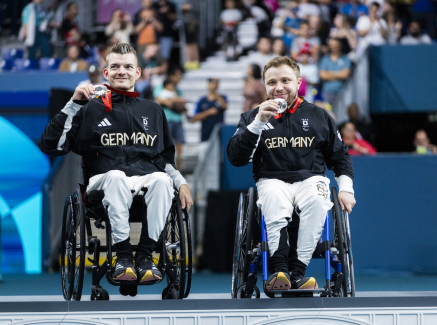 Silber für Para Tischtennis-Doppel Baus und Schmidberger