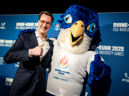 100 Tage bis zu den Rhine-Ruhr 2025 FISU World University Games