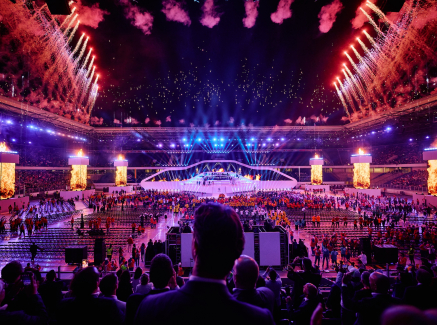Eröffnung der Rhine-Ruhr 2025 FISU World University Games