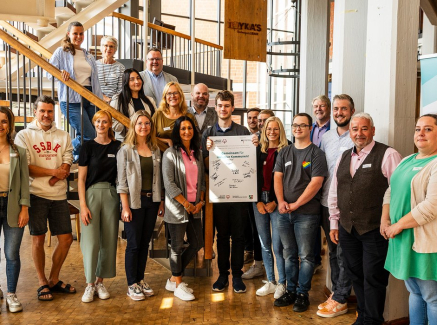 Ein Gruppenbild von der Veranstaltung