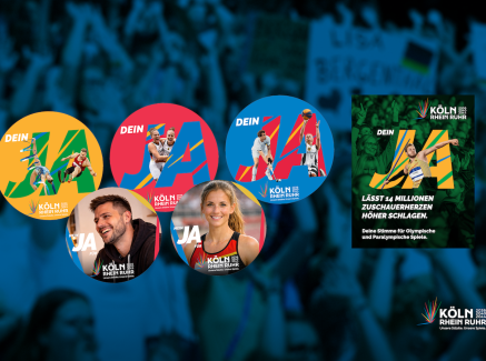 Grafik zur Olympiabewerbung NRW