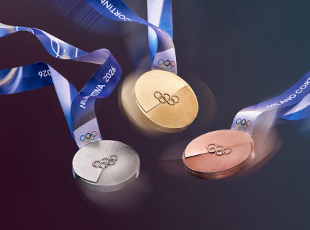 Grafik der Olympia-Medaillen 2026