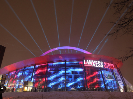 Die Lanxess Arena in Köln