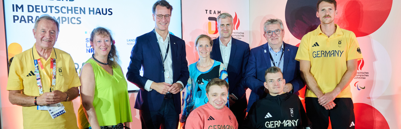 Stimmungsvoller NRW-Abend im Deutschen Haus bei Paralympics in Paris