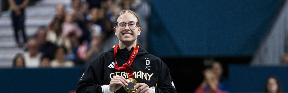 Gold für Sandra Mikolaschek im Tischtennis-Einzel