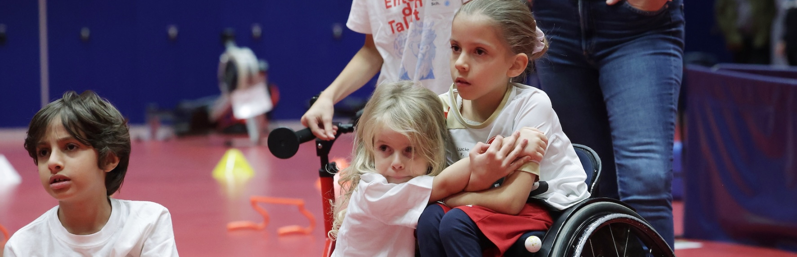 Kinder beim Para Sport Camp