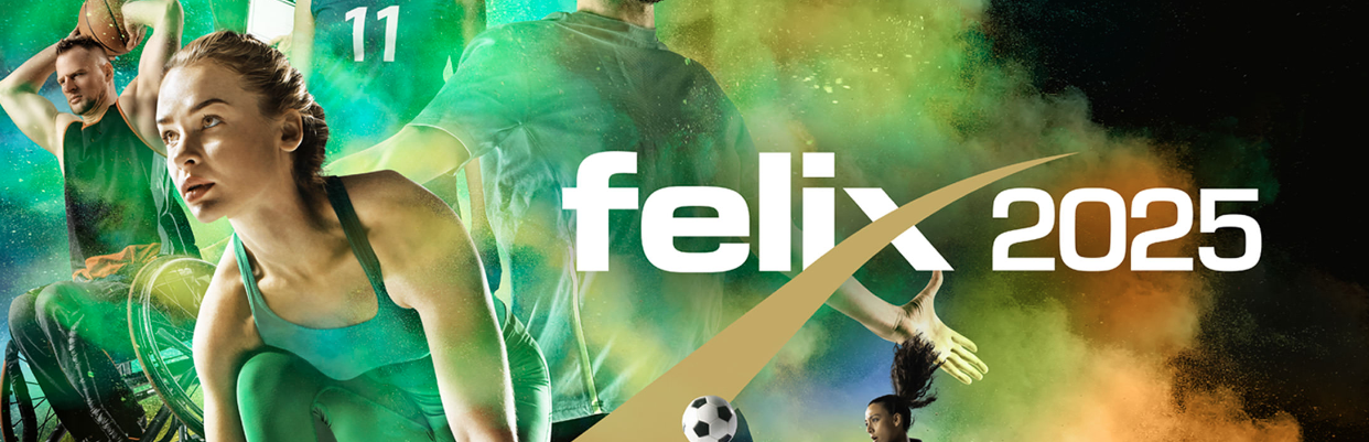 Banner des felix award 2025