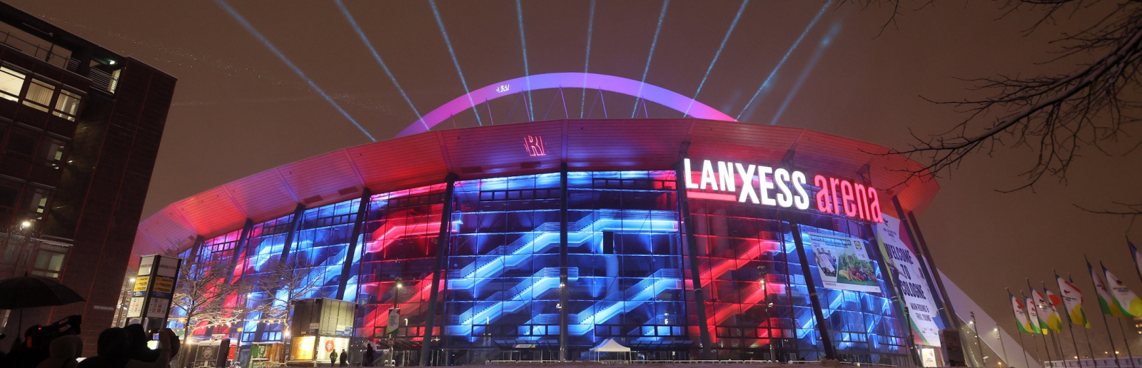 Die Lanxess Arena in Köln