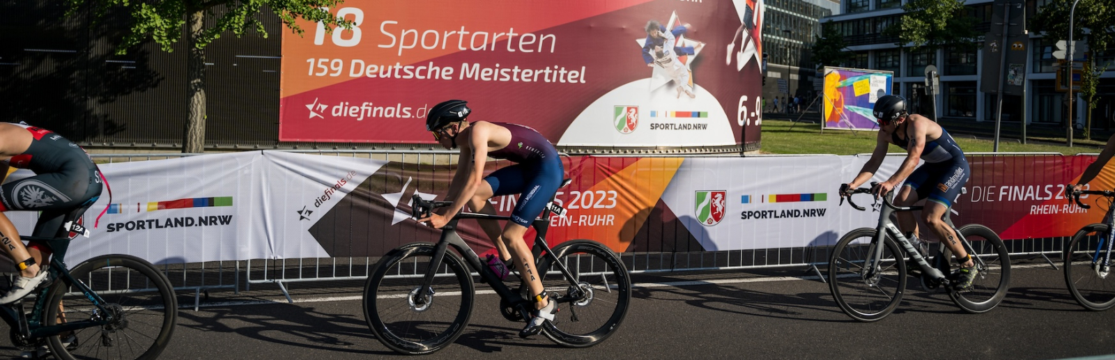 Triathlon-Wettkampf bei den Finals