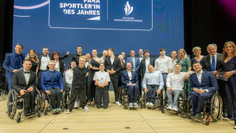 Gruppenfoto aller Geehrten bei der DBS Gala