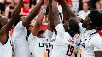 Team USA gewann den Titel der Männer