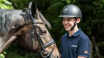 Westlotto Toptalent Jasper Rasche über die besondere Verbindung zu seinem Dressurpferd