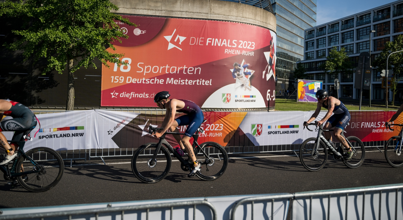 Triathlon-Wettkampf bei den Finals