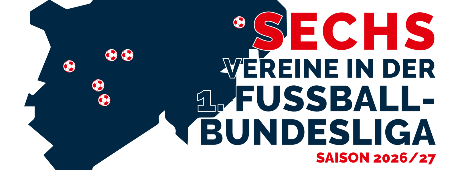 Grafik der Bundesliga-Vereine der Saison 2026-2027